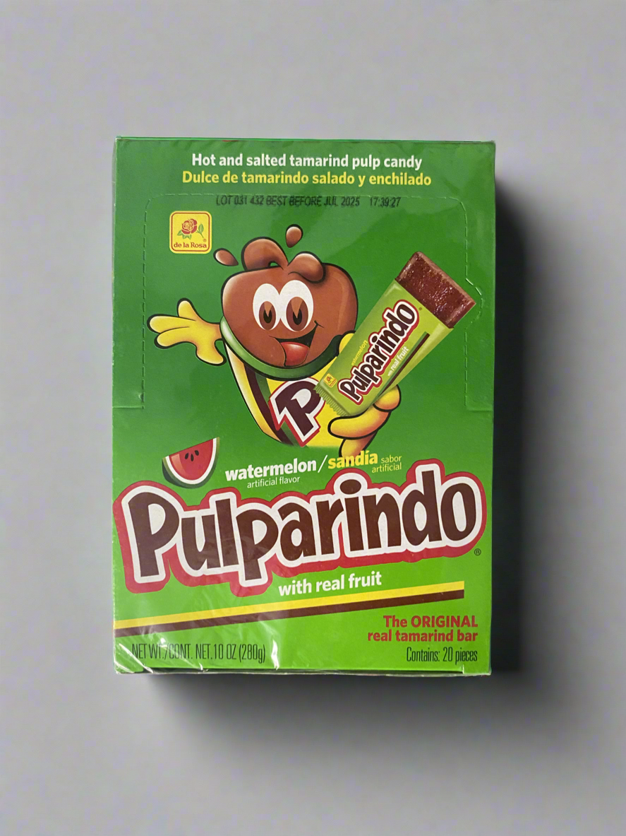 Pulparindo Watermelon Tamarind candy 20 pieces