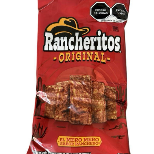 Rancheritos Original Chips 145 Grams -- El Mero Mero Sabor Ranchero