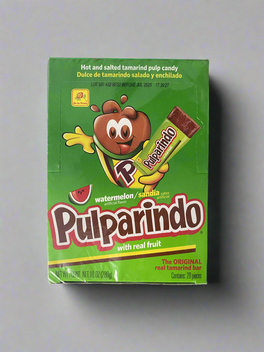 Pulparindo Watermelon Tamarind candy  20 pieces