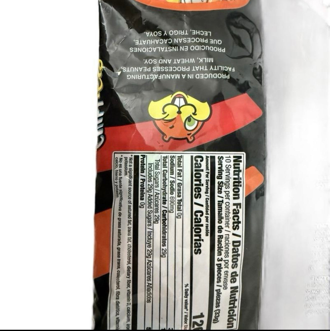 Chipileta Mix  Flavor Lolipops - orange, watermelon, chamoy  30 Pieces  Snack Candy