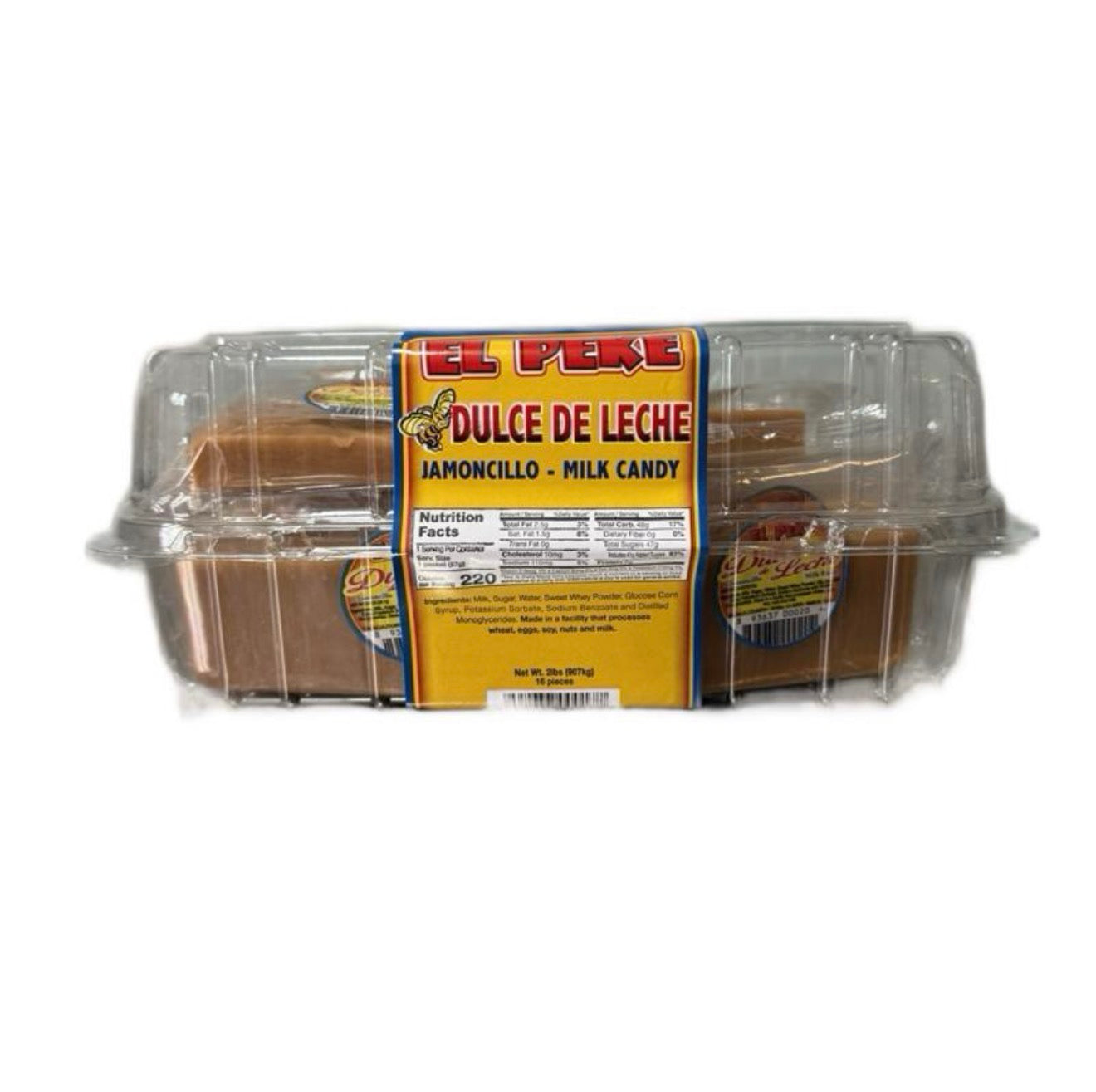 Jamoncillo De Leche Milk Fudge Traditional Mexican Candy Caramel Dessert