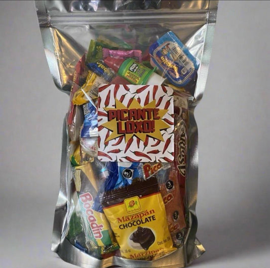 Mexican Candy Mix - Spicy and Sweet - 50 Pieces - Bonbon, Snack - Variety of Flavors - Perfect for Sharing - Sweet & Spicy Treats -